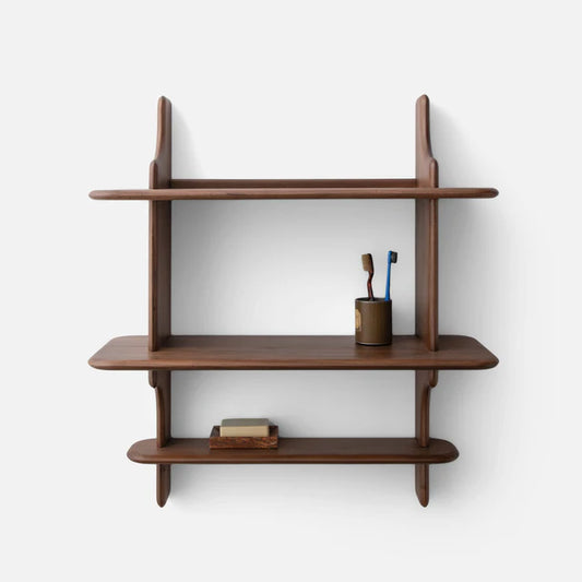 Walnut Wall Shelf