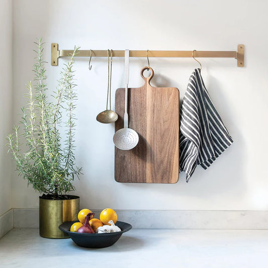 Multipurpose Rail - Natural Brass