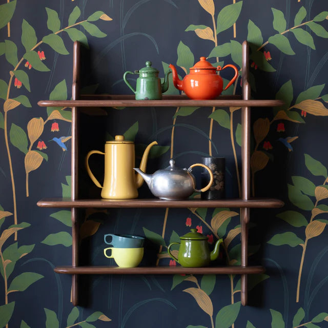 Walnut Wall Shelf