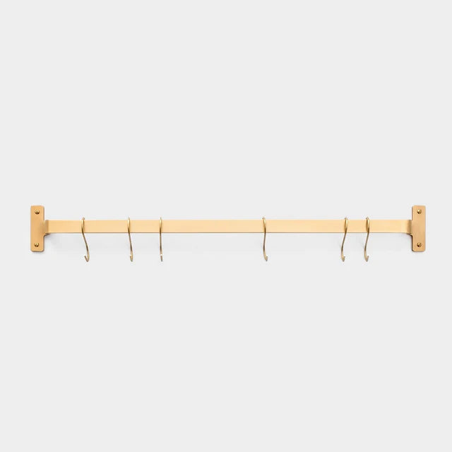 Multipurpose Rail - Natural Brass
