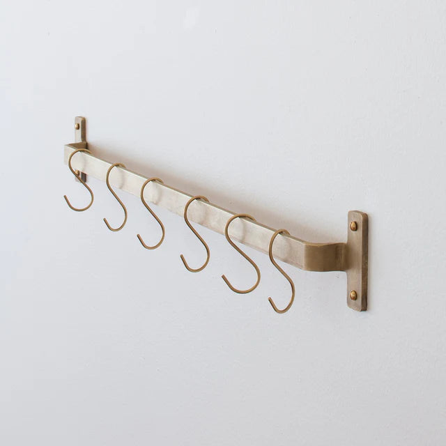 Multipurpose Rail - Natural Brass