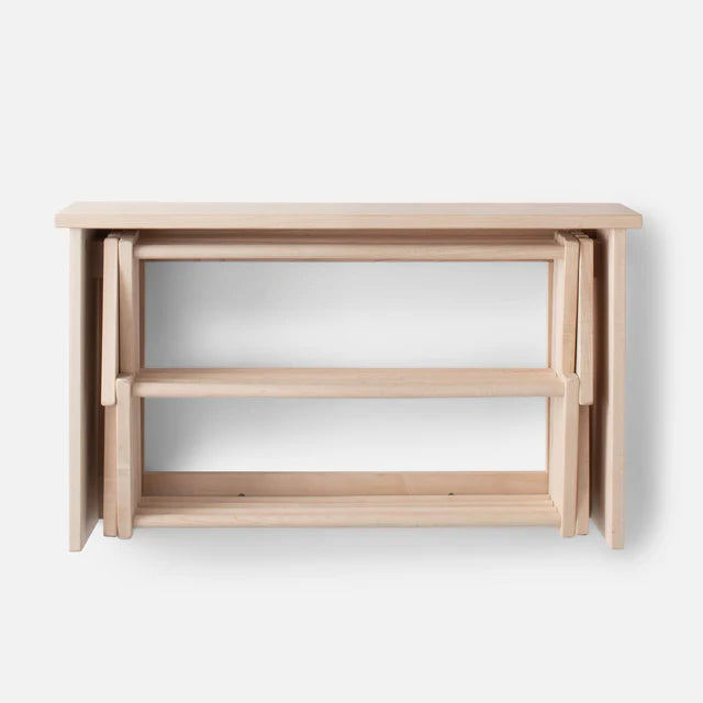 Maple Wall-Mounted Clothes Rack