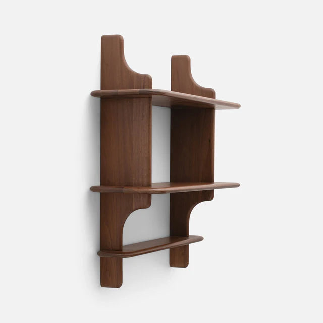 Walnut Wall Shelf