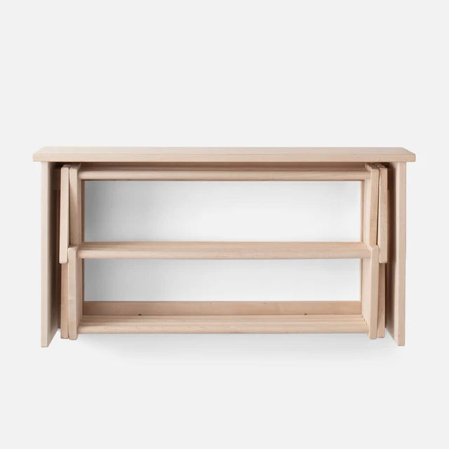 Maple Wall-Mounted Clothes Rack